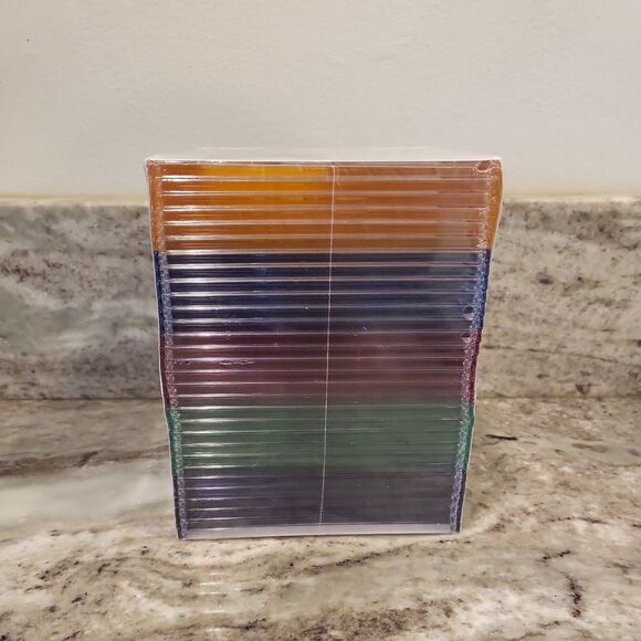 CD Jewel Case NEW High Quality Memorex 30-pack Slim  (5.2mm)-5 Colors - Picture 2 of 3